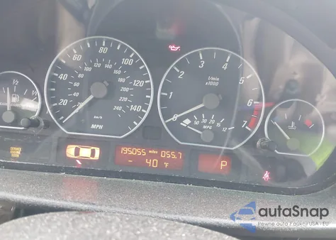 2001 BMW 330Ci z USA, uszkodzony, nr VIN WBABN53421JU37349